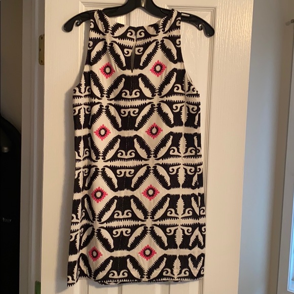 Mara Hoffman embroidered shift dress in black and pink - SUMMER SALE! - Picture 5 of 6